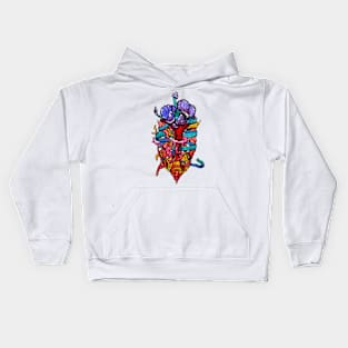 Alien Heart Kids Hoodie